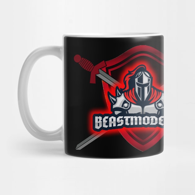 Beastmode9000's Logo (W/ Shield & Swords) by Beastmode9000